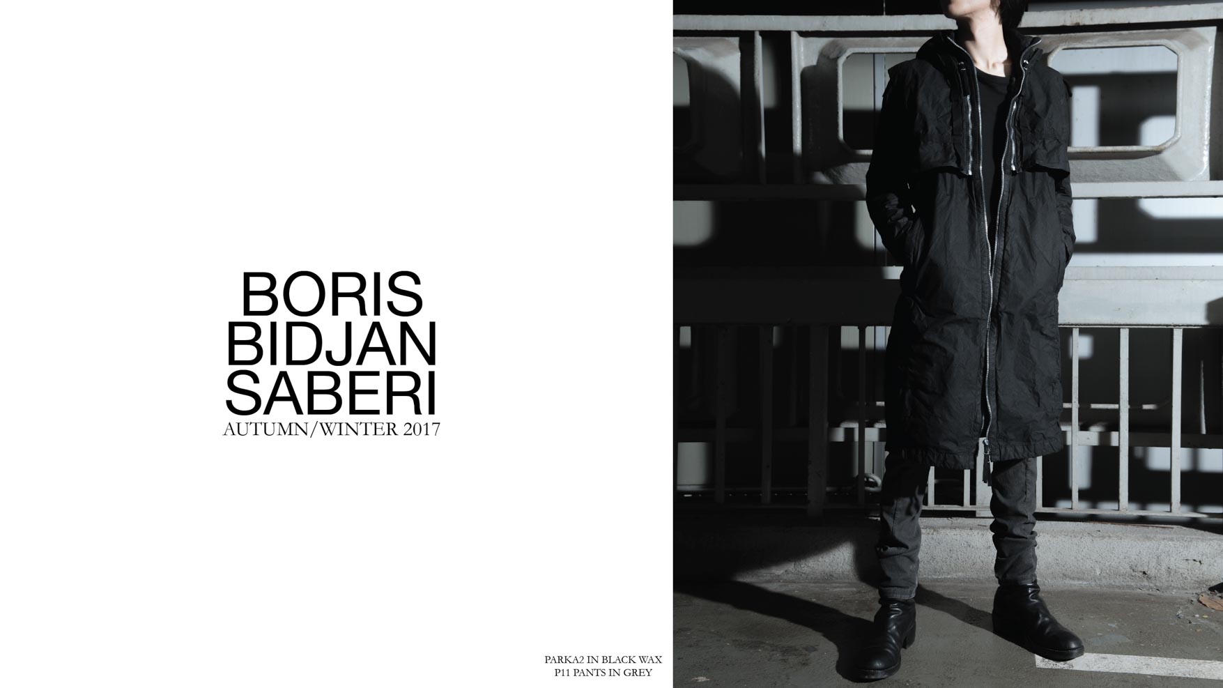 Anchorism Boris Bidjan Saberi AW 17 LookBook 1