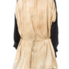 LONG SLV KNIT TOP BLACK/TAN