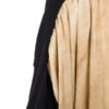 LONG SLV KNIT TOP BLACK/TAN