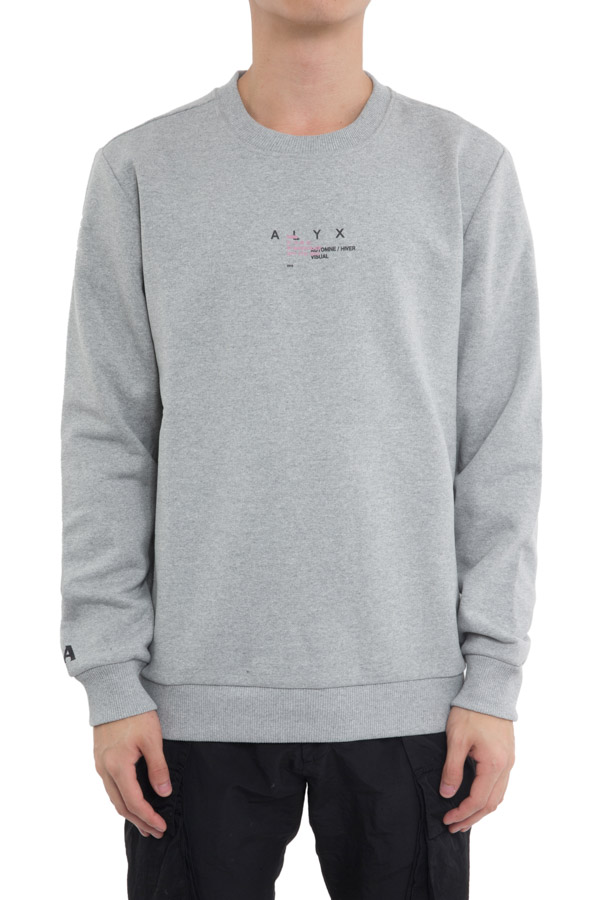 ALYX LOGO CREWNECK SWEATSHIRT | L'ARMOIRE