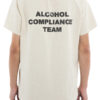 AW18 ALCOHOL COMPLIANCE TEE WHITE