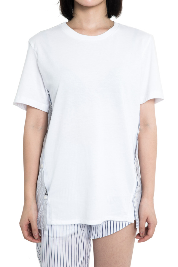 T-SHIRT WITH HANGING SHIRT | L'ARMOIRE