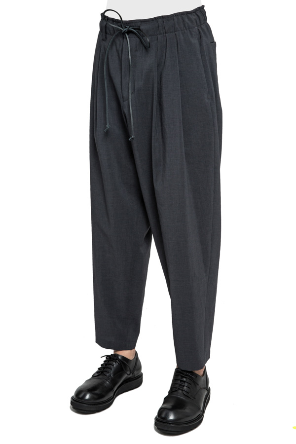 WIDE EASY TAPERED PANTS