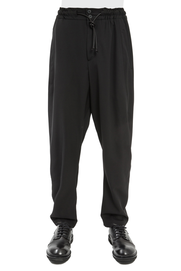 TAPERED DRAWSTRING TROUSERS | L'ARMOIRE