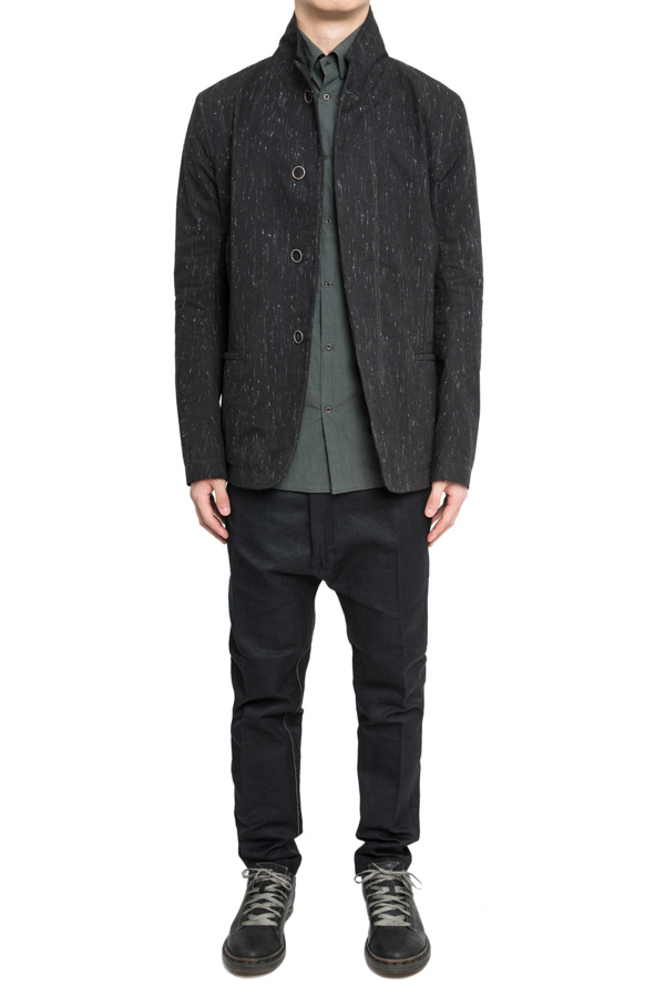 WORK BLAZER COTTON NYLON SNOW | L'ARMOIRE