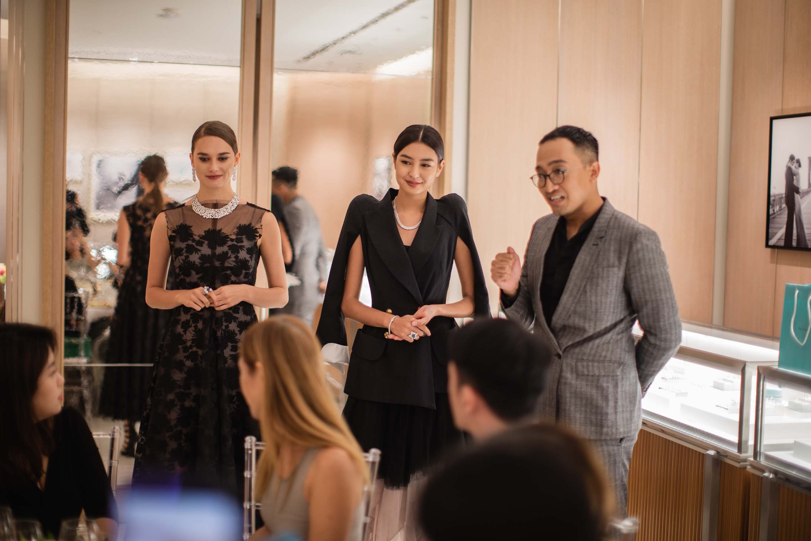 A glimpse into the private dinner for L'armoire and Tiffany & Co