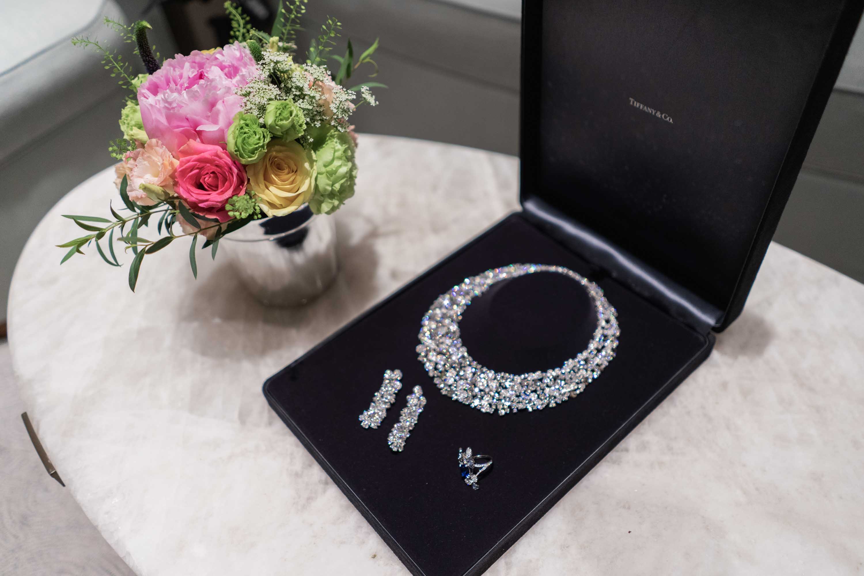 A glimpse into the private dinner for L'armoire and Tiffany & Co