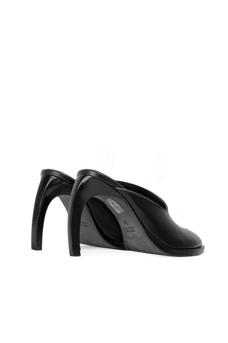 Shop ANN DEMEULEMEESTER SHOES VITELLO SETA CRUST NERO Shop ANN DEMEULEMEESTER SHOES VITELLO SETA CRUST NERO