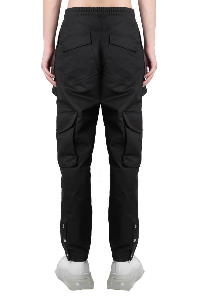 Shop RHUDE CLASSIC CARGO PANTS BLACK | LARMOIRE-SINGAPORE.COM