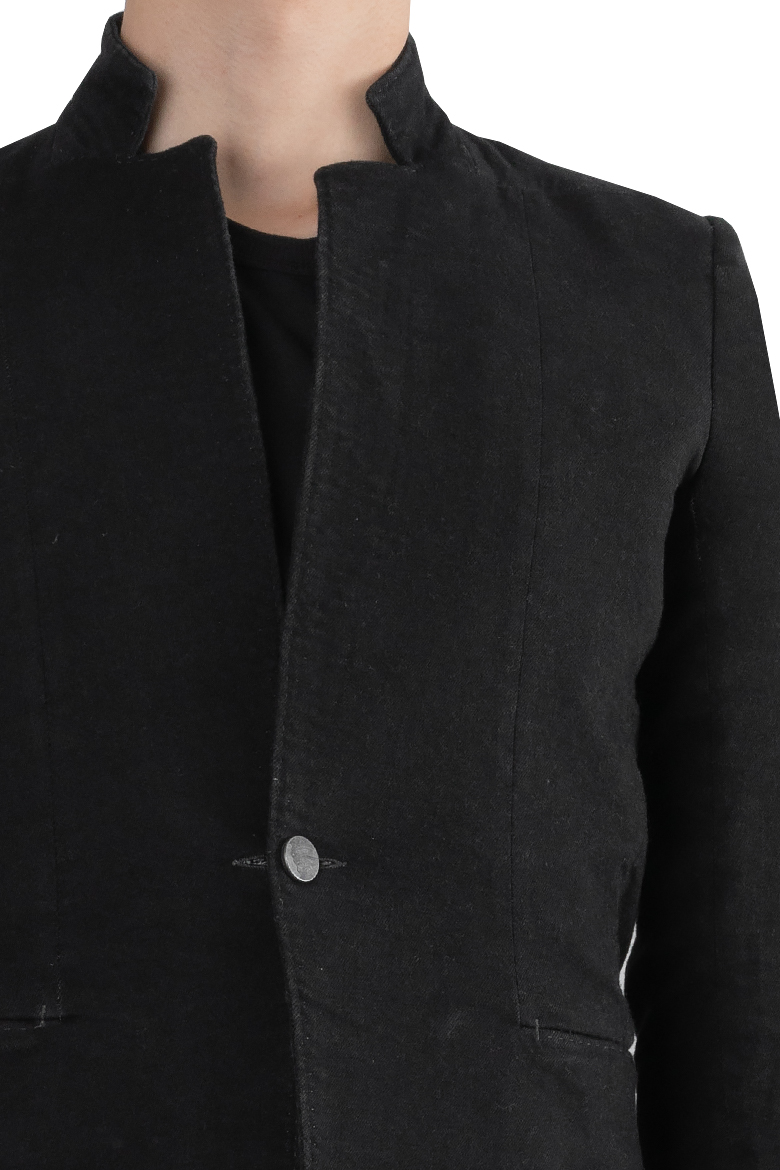 Shop BORIS BIDJAN SABERI SUIT COAT1 BLACK | L'ARMOIRE Shop BORIS BIDJAN SABERI SUIT COAT1 BLACK | L'ARMOIRE