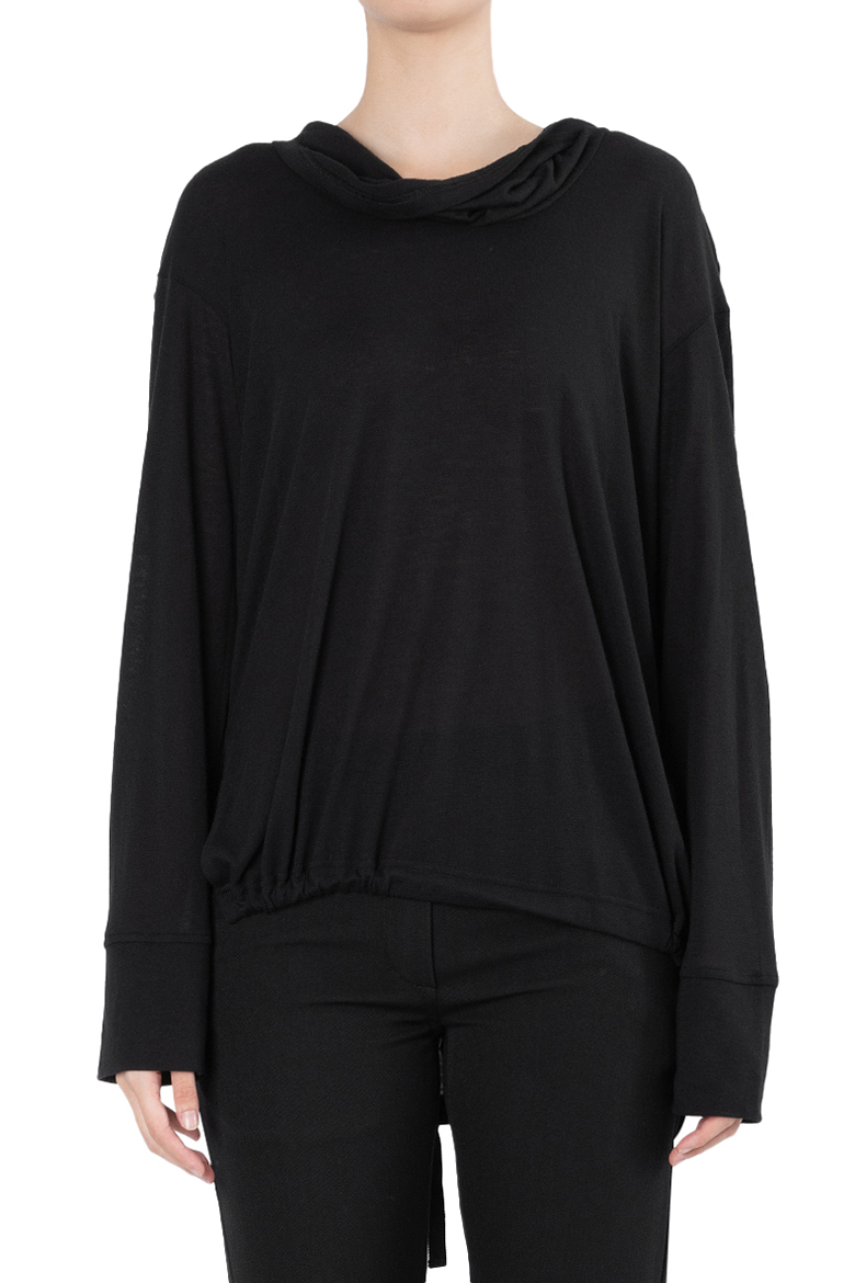 ANN DEMEULEMEESTER | HOODIE YVES BLACK | L'ARMOIRE