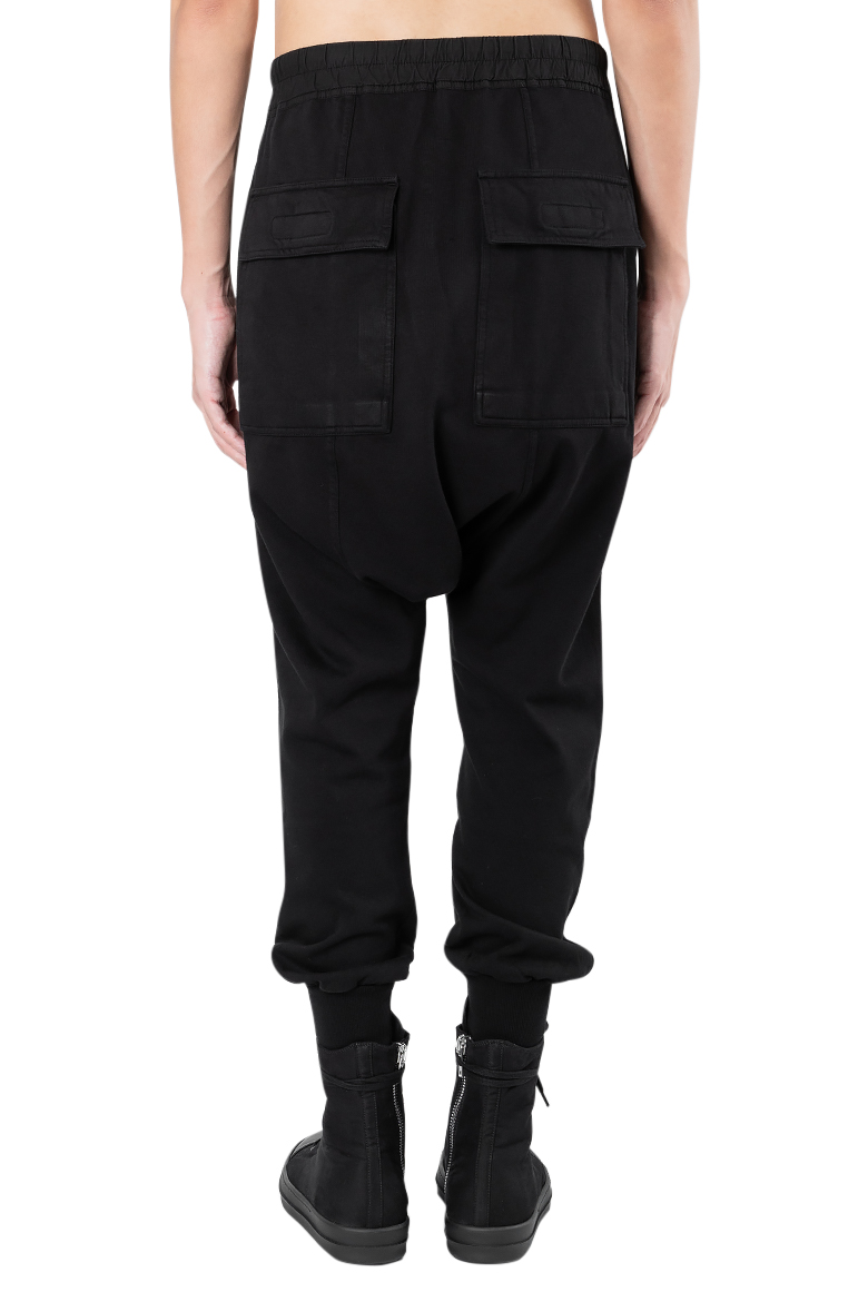 DRKSHDW | PRISONER DRAWSTRING PANTS BLACK | L'ARMOIRE