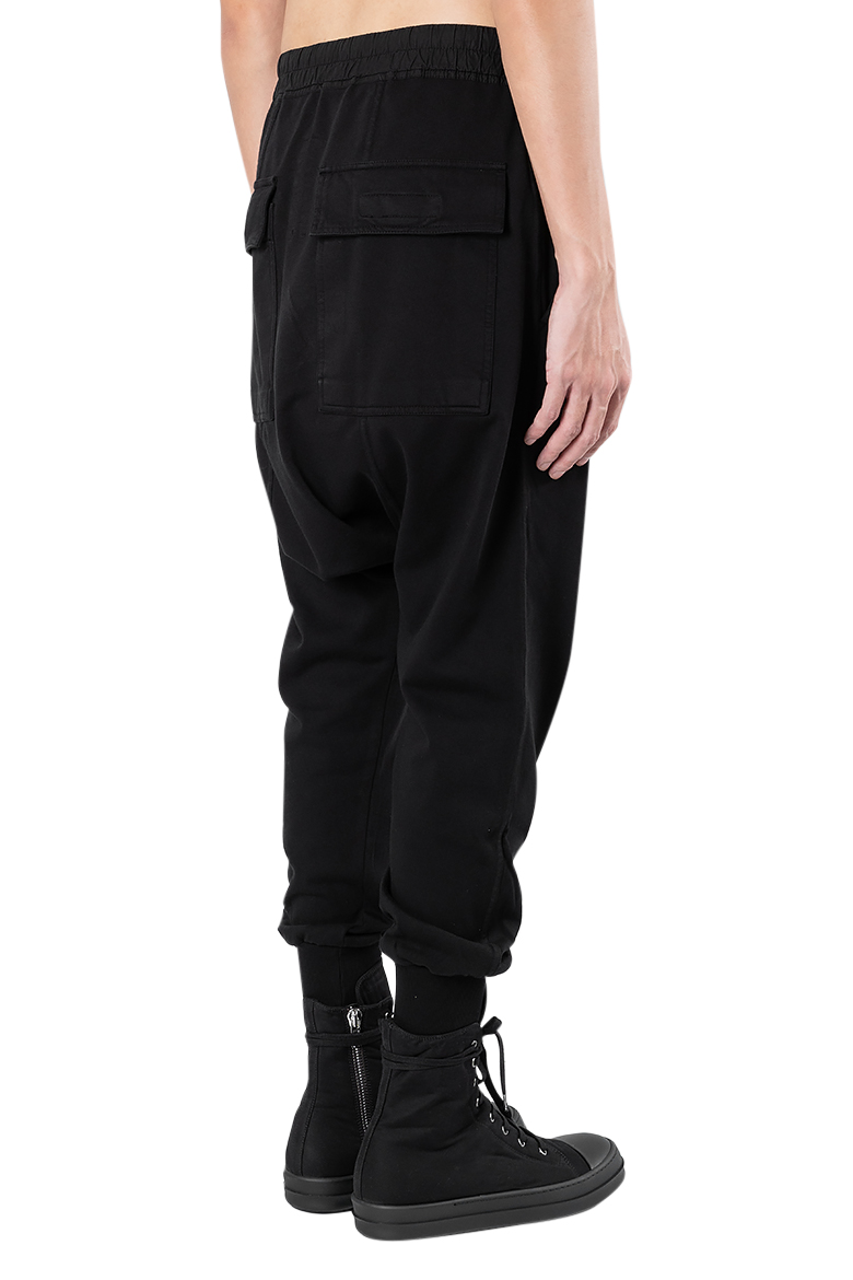 DRKSHDW | PRISONER DRAWSTRING PANTS BLACK | L'ARMOIRE