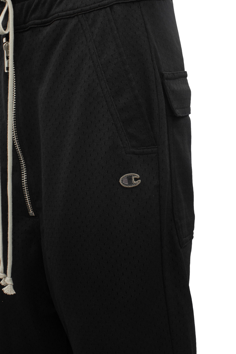 RICK OWENS x CHAMPION | BELA POD MESH BLACK | L'ARMOIRE RICK OWENS x CHAMPION | BELA POD MESH BLACK | L'ARMOIRE