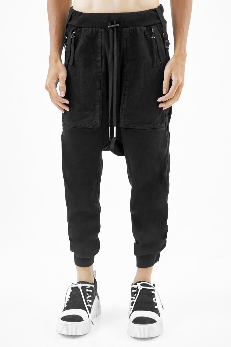 BORIS BIDJAN SABERI | P18.1 PANTS BLACK | L'ARMOIRE