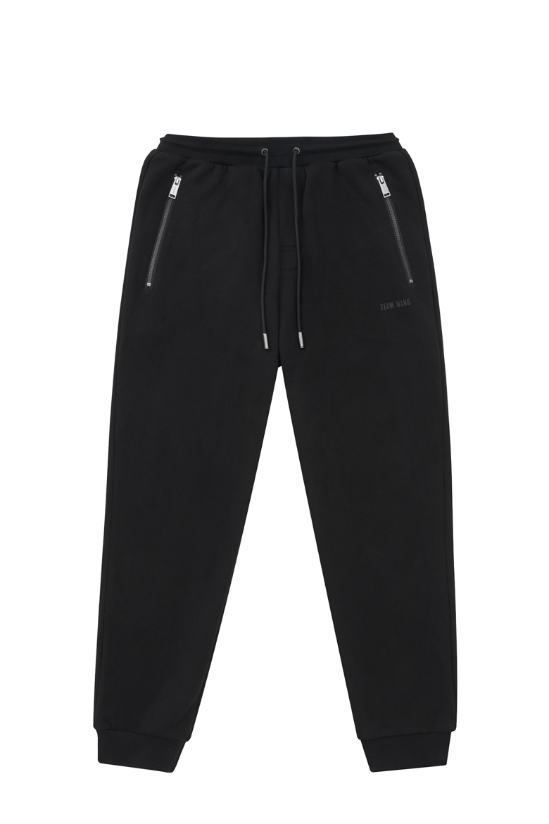 TEAM WANG | TEAM WANG ANKLE RIB PANTS BLACK | L'ARMOIRE