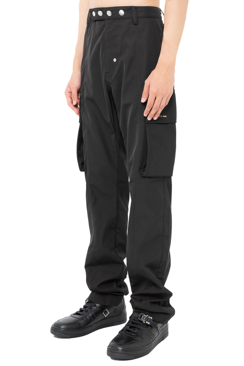 1017 ALYX 9SM - NYLON CARGO PANTS WITH APPLIED LOGO - Eleonora Bonucci