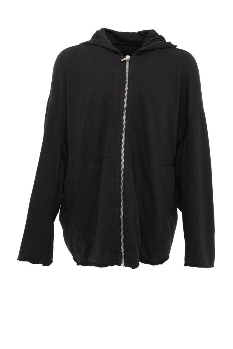 DRKSHDW | ZIP FRONT PETER JACKET BLACK | L'ARMOIRE