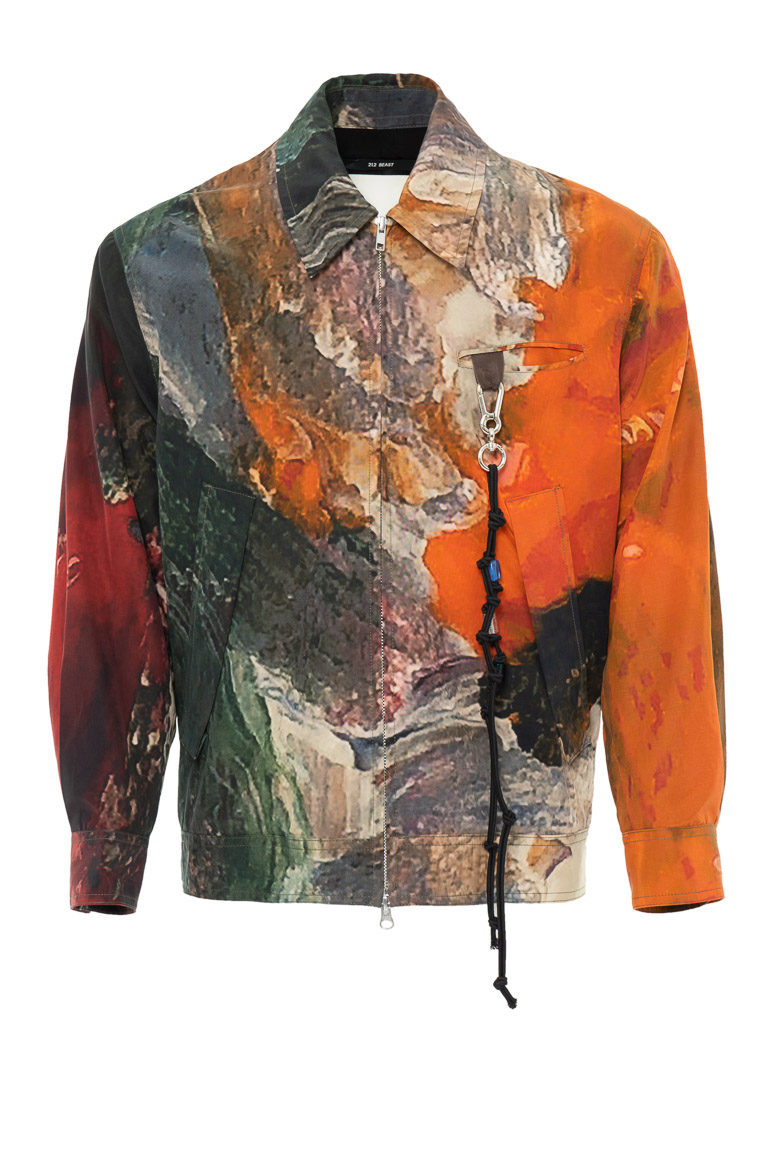 SONG FOR THE MUTE | 'PORTRAIT' COACH JACKET MULTI | L'ARMOIRE