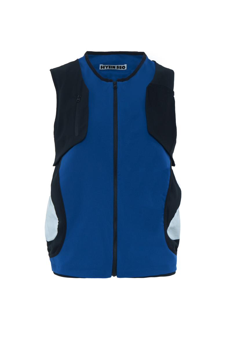 HYEIN SEO | MARATHON VEST BLUE | L'ARMOIRE